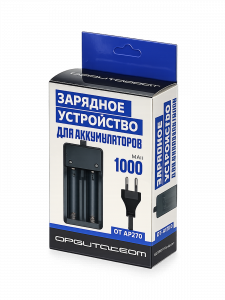 Зарядное устройство для аккумуляторов 18650 на 3 слота Орбита OT-APZ10